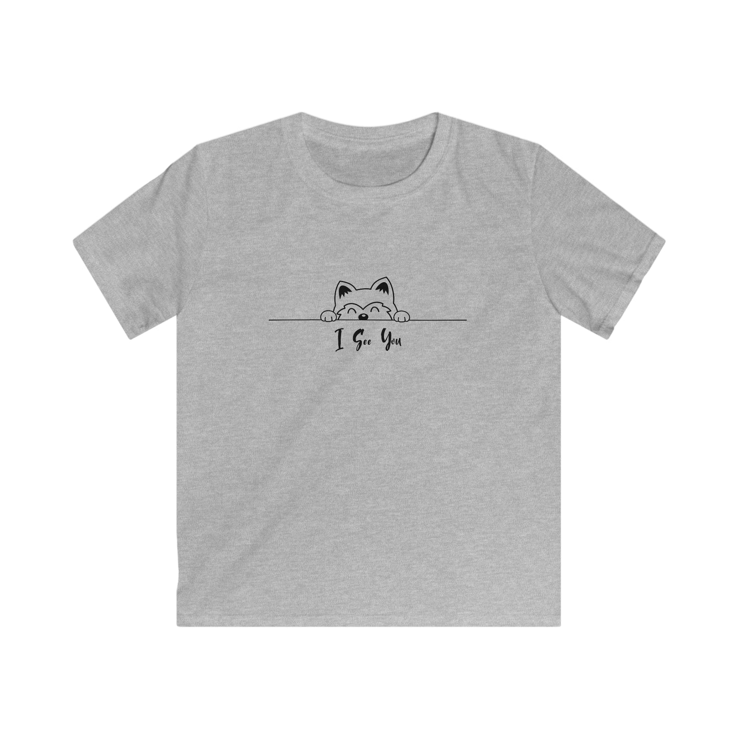 I See You. Kids Softstyle Tee