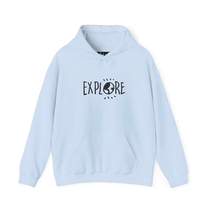 Explore Hoodie – Adventure Graphic Sweatshirt, Unisex Outdoor Hoodie