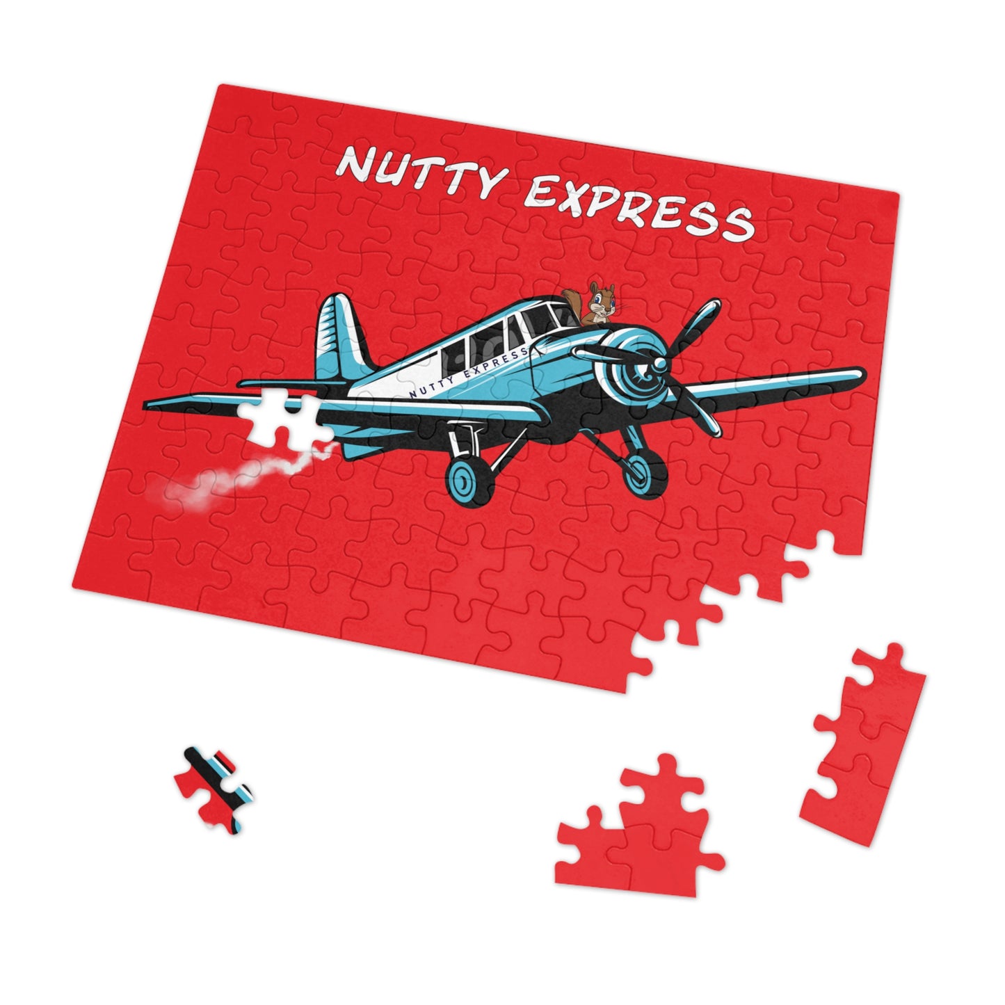 Nutty's Express Delivery. Always On-Time. Jigsaw Puzzle (30, 110, 252, 500,1000-Piece)