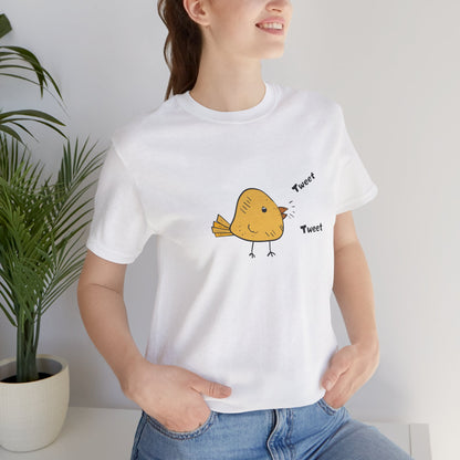 Tweet. Tweet.  Unisex Short Sleeve Tee