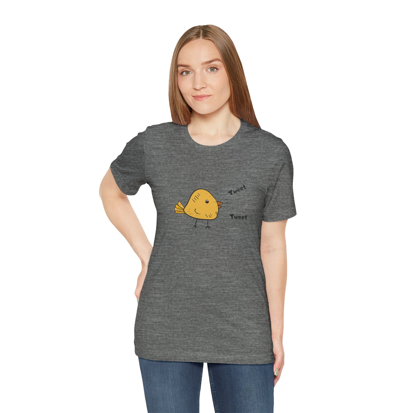 Tweet. Tweet.  Unisex Short Sleeve Tee
