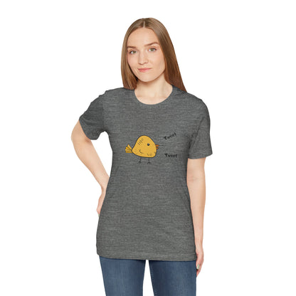 Tweet. Tweet.  Unisex Short Sleeve Tee