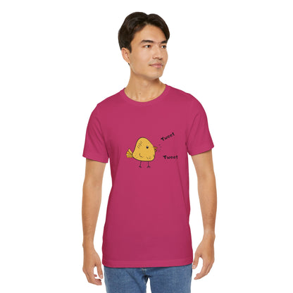 Tweet. Tweet.  Unisex Short Sleeve Tee