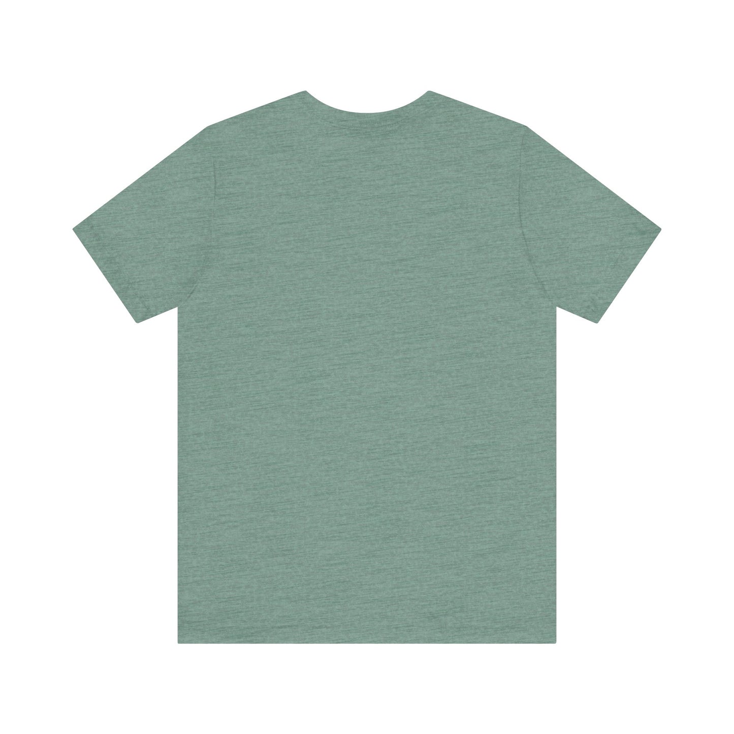 Solid Navy. Unisex Jersey Short Sleeve Tee