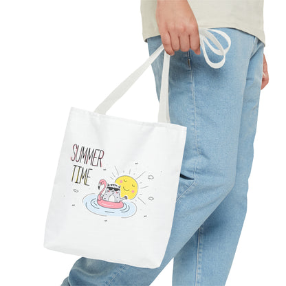 Summer Time Cat. Tote Bag (AOP)