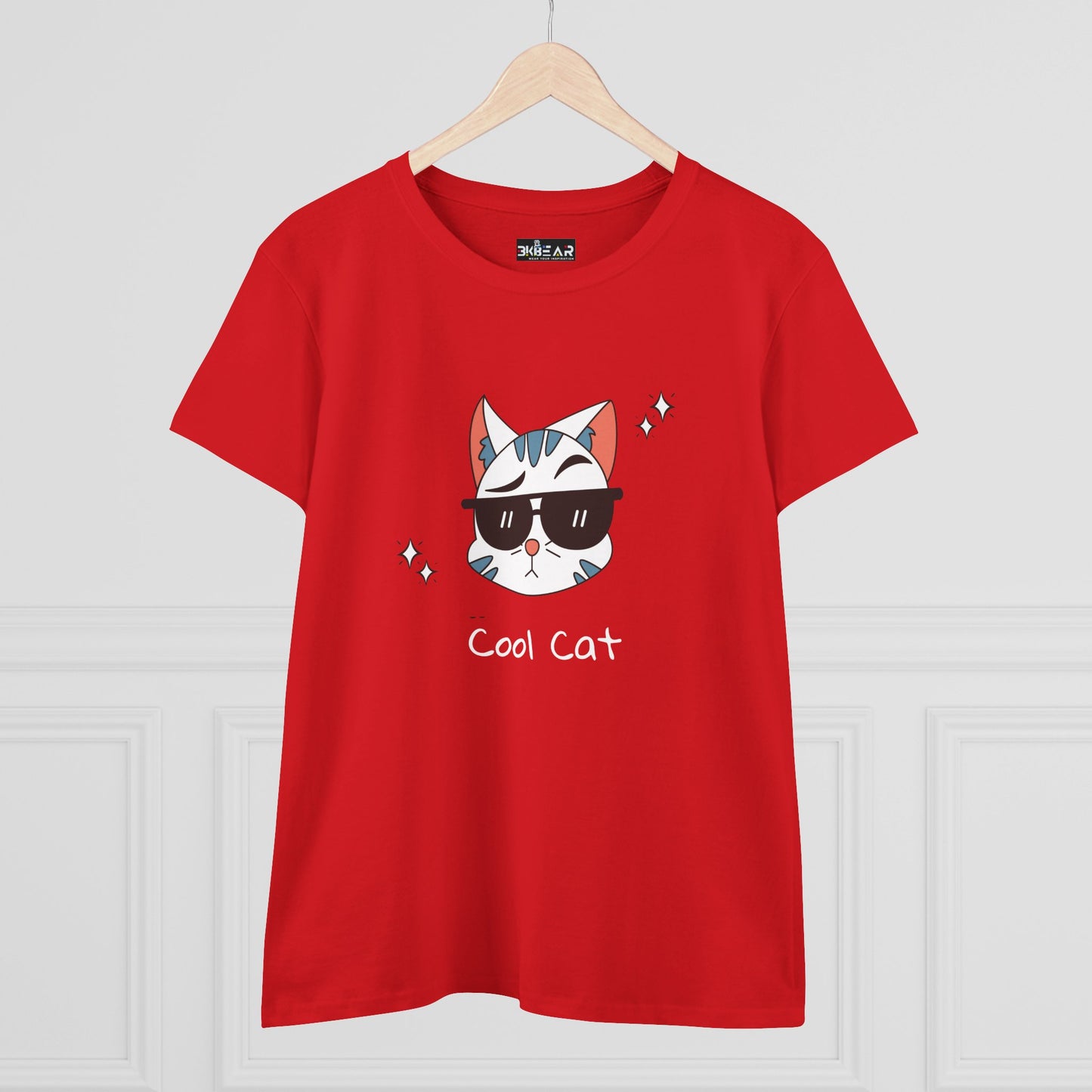 Coco the Coolest Cat – Cool Cat Graphic T-Shirt for Women