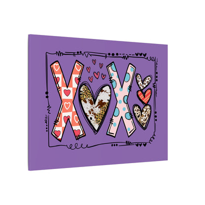 Sign of Love. XOXO. Canvas Gallery Wraps