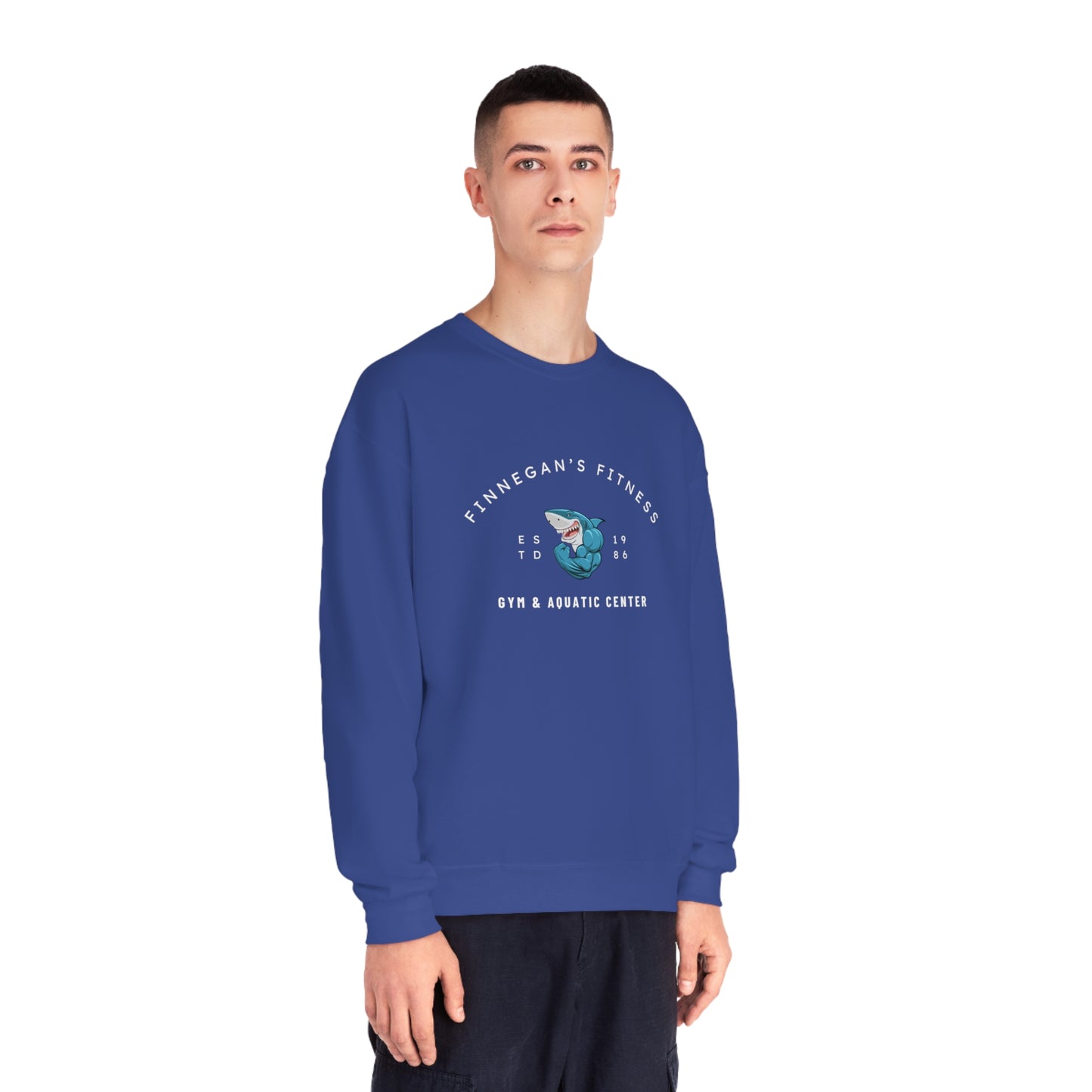 Finnegan's Fitness. Gym and Aquatic Center. Unisex NuBlend® Crewneck Sweatshirt