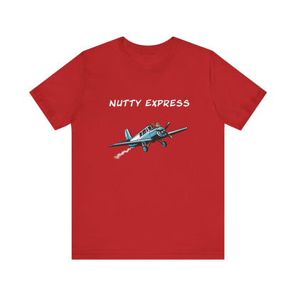 Nutty's Express Delivery. Always On-Time. Unisex Jersey Short Sleeve Tee