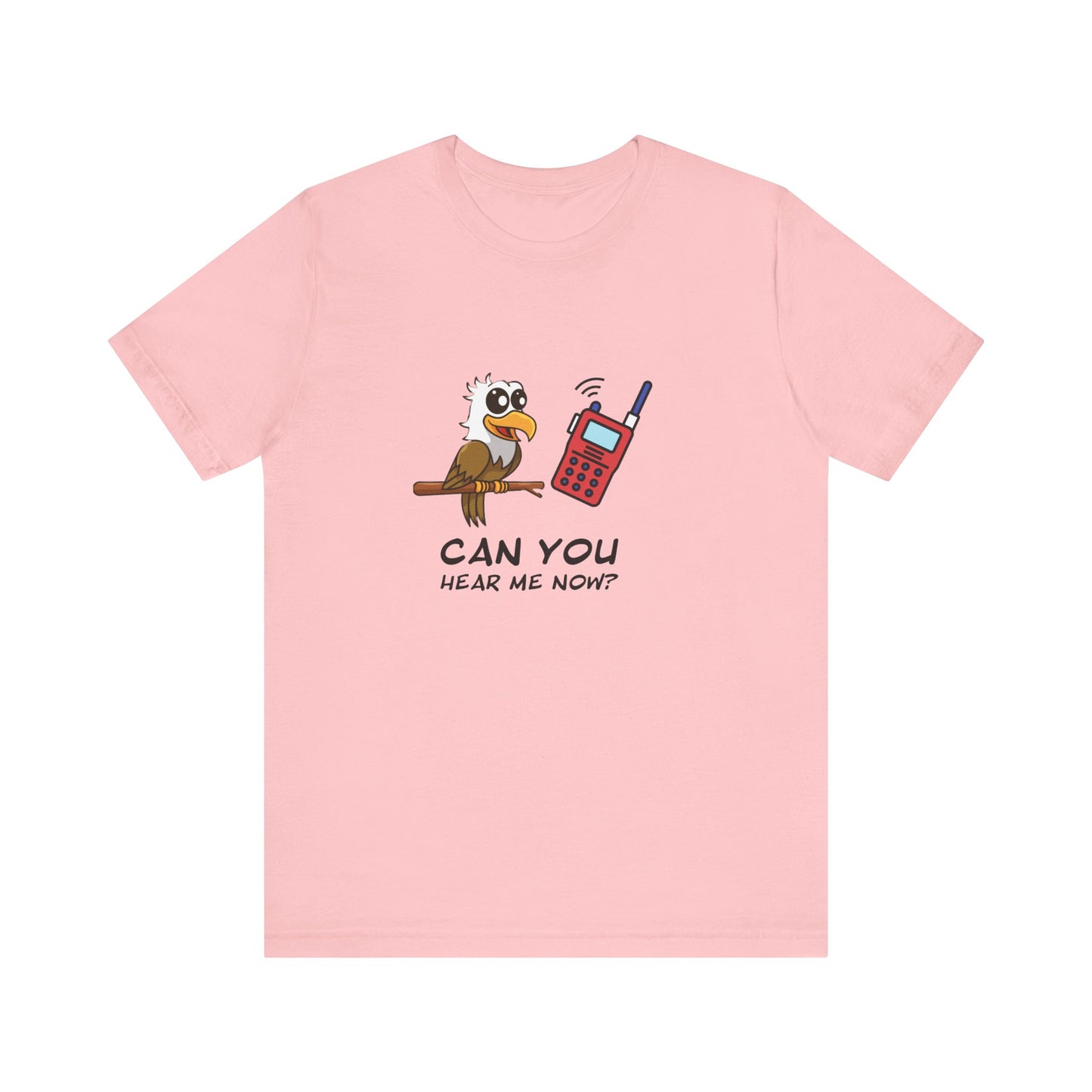 Burrowing Owl. Can You Hear Me Now? Unisex Jersey Short Sleeve Tee