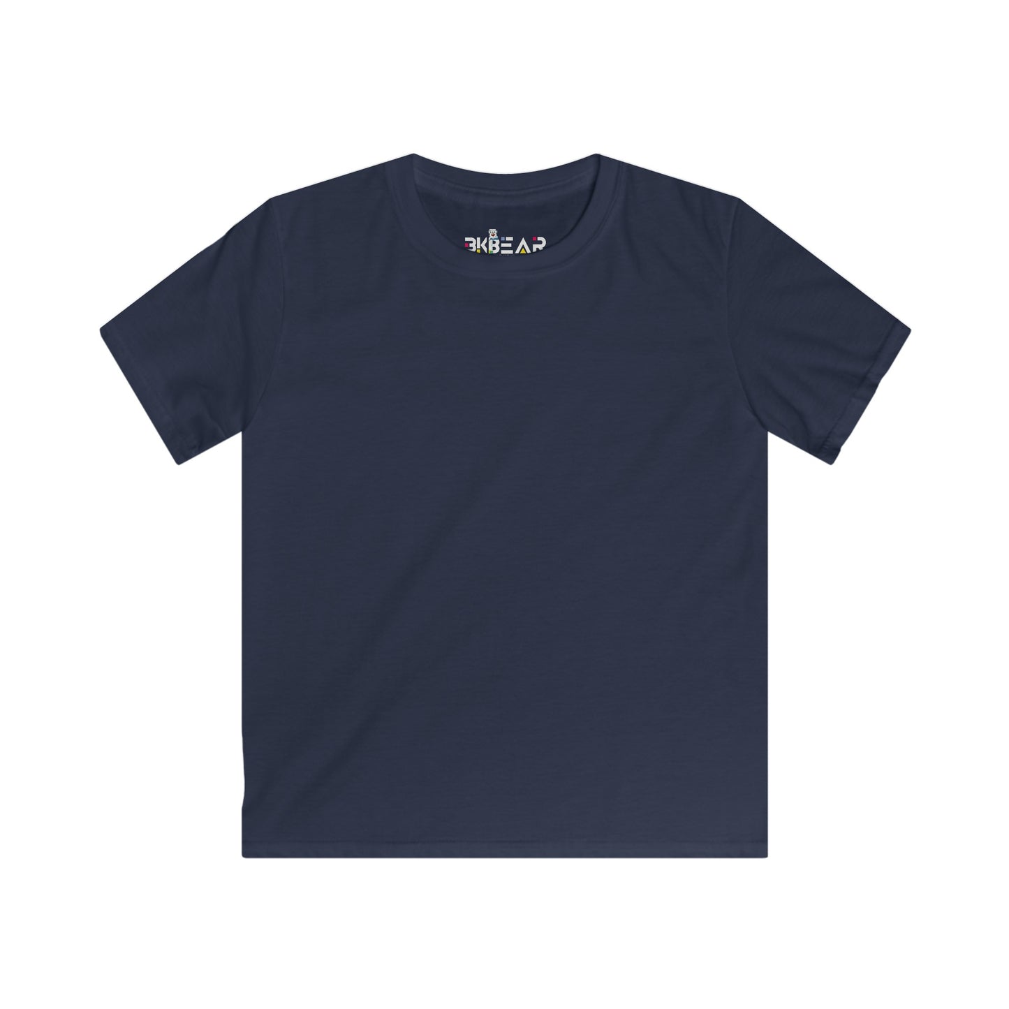 Solid Light Blue. Kids Softstyle Tee