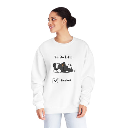 To Do List. Finished. Unisex NuBlend® Crewneck Sweatshirt