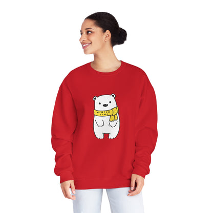 Winter Time BK Bear. Unisex NuBlend® Crewneck Sweatshirt