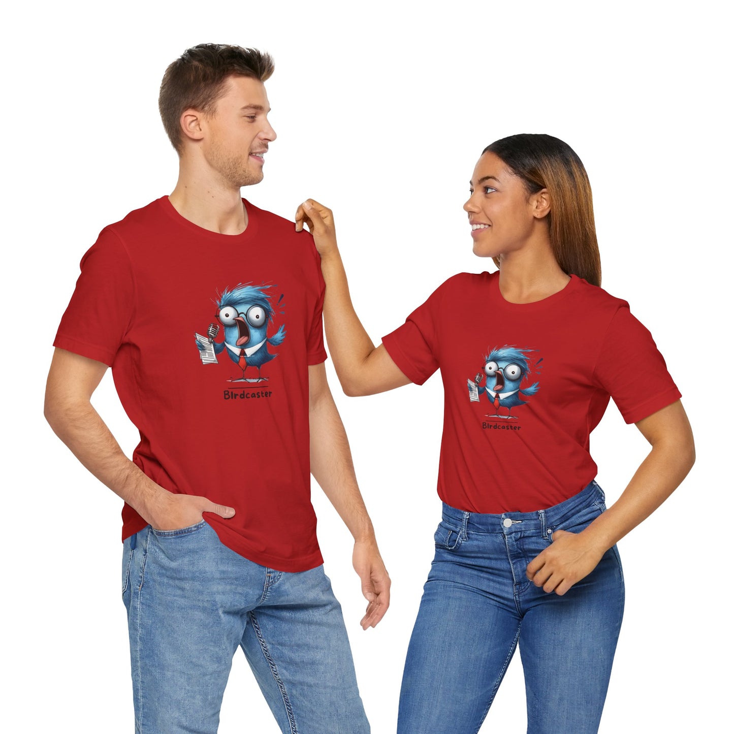 Birdcaster. Unisex Jersey Short Sleeve Tee