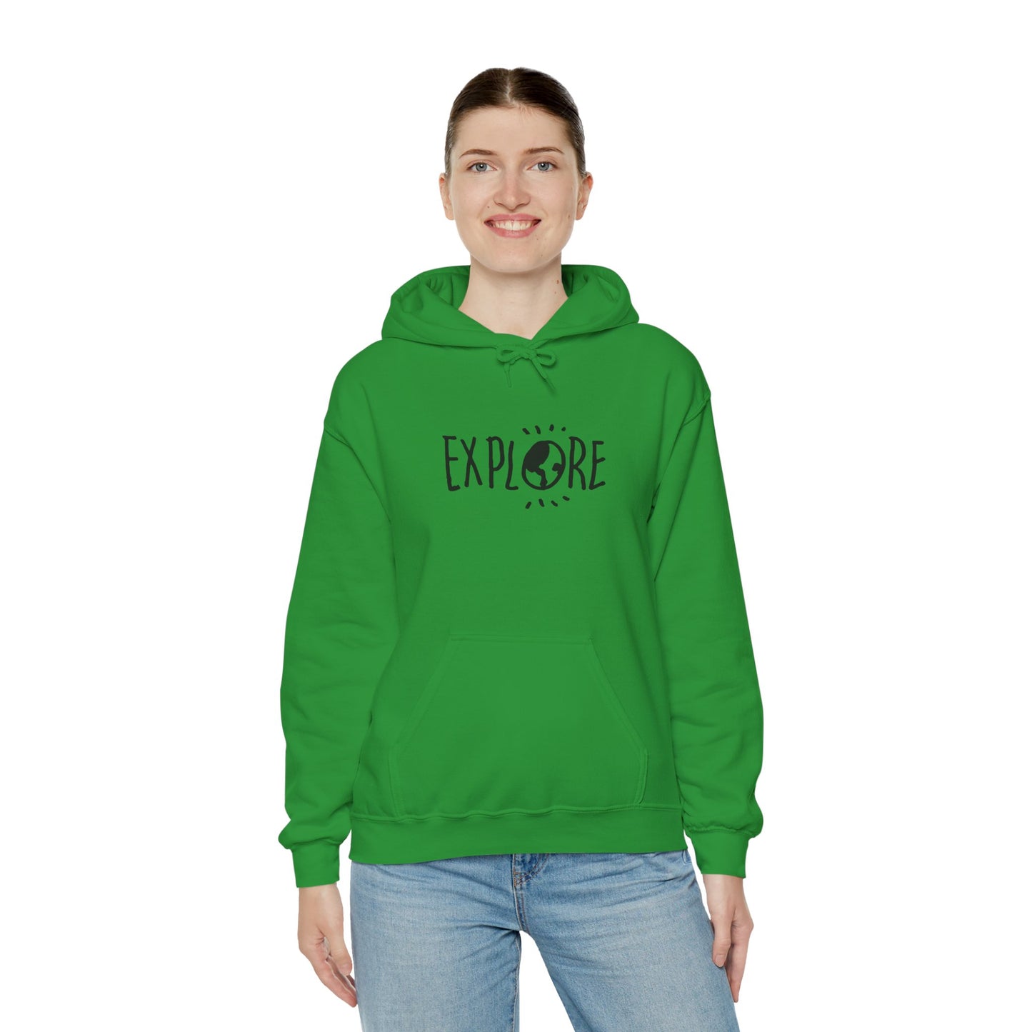 Explore Hoodie – Adventure Graphic Sweatshirt, Unisex Outdoor Hoodie