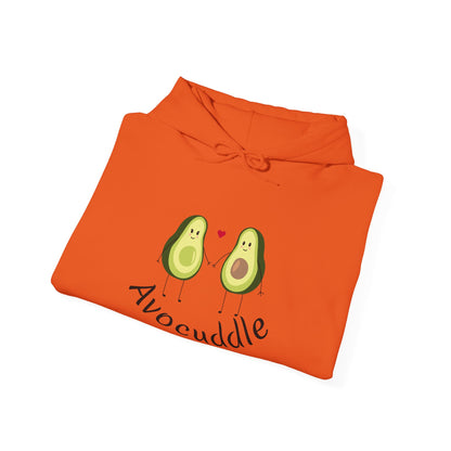 Avocuddle. Unisex Hooded Sweatshirt.