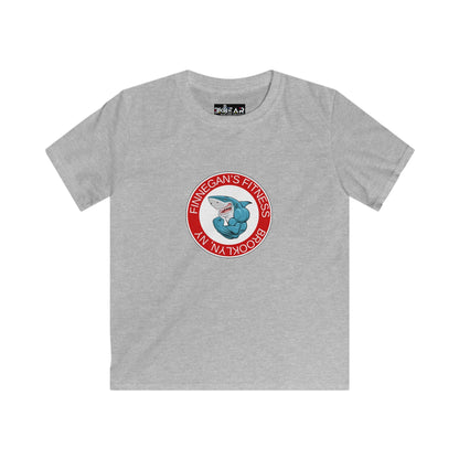Finnegan’s Fitness Kids Softstyle Tee – Soft Cotton Gym & Swim Graphic Shirt
