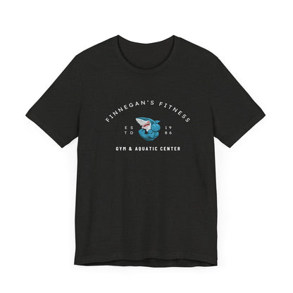 Finnegan's Fitness. Gym and Aquatic Center.  Unisex Jersey Short Sleeve Tee