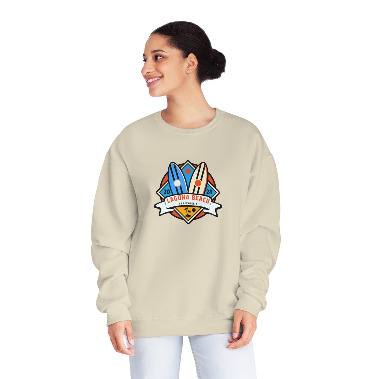 Laguna Beach 2024. Unisex NuBlend® Crewneck Sweatshirt