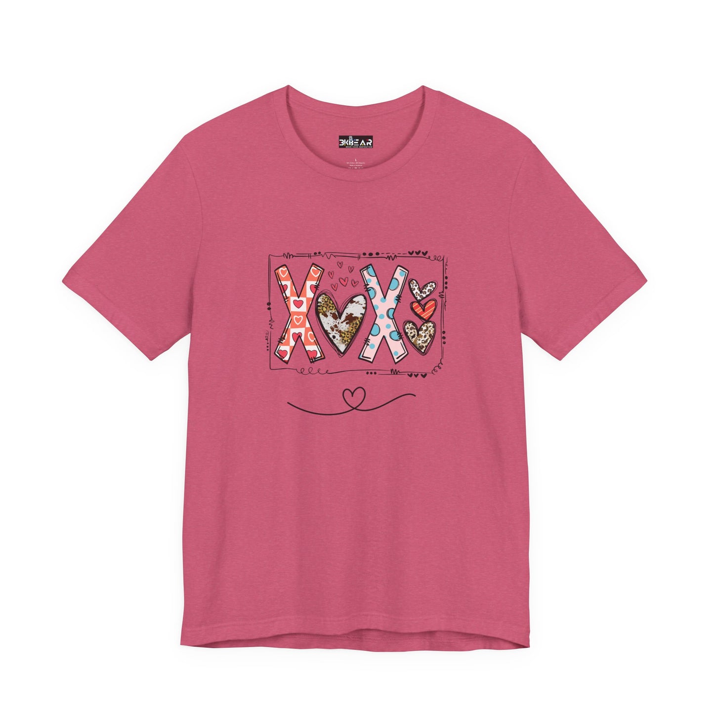 Sign of Love. XOXO.  Women's Unisex Jersey Short Sleeve Tee