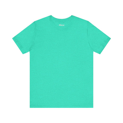 Solid Navy. Unisex Jersey Short Sleeve Tee