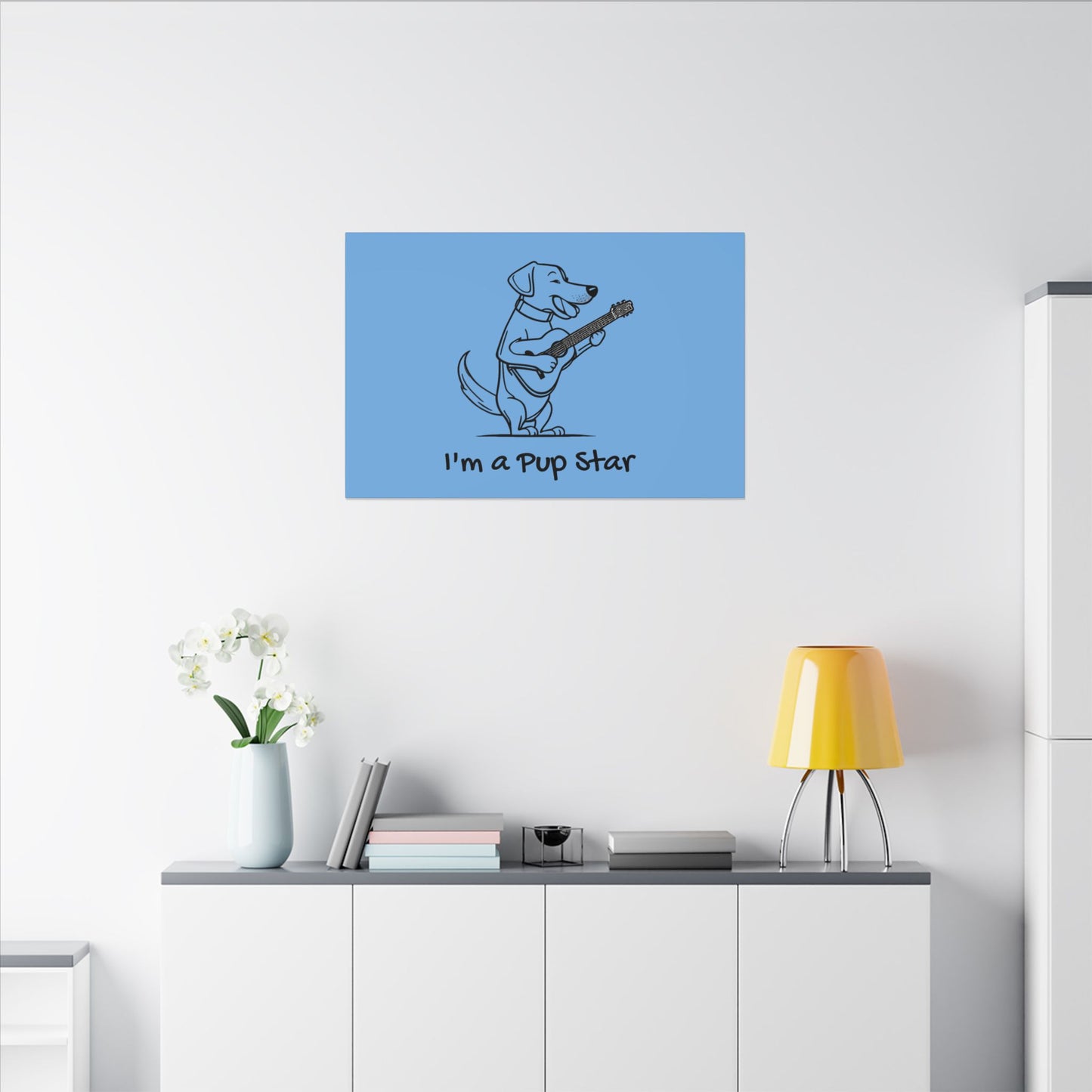 I'm a Pup Star. Canvas Gallery Wraps