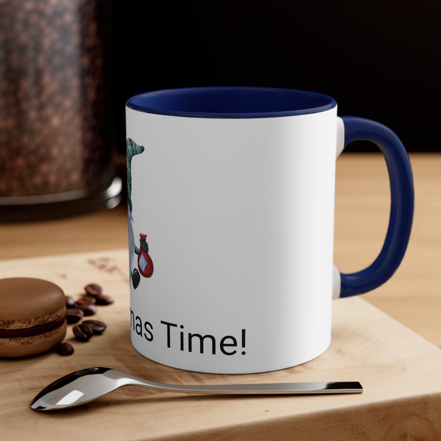 Luna The Cat. Life Begins After Coffee. Time Coffee Mug, 11oz