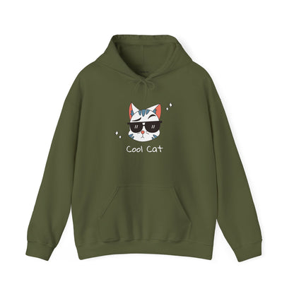 Coco The Coolest Cat I Know. Unisex Hooded Sweatshirt.