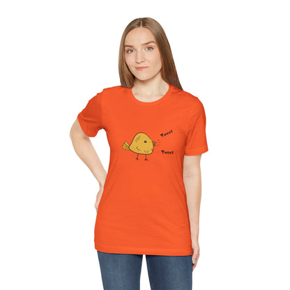 Tweet. Tweet.  Unisex Short Sleeve Tee