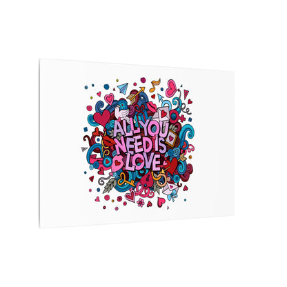 All You Need Is Love. Canvas Gallery Wraps