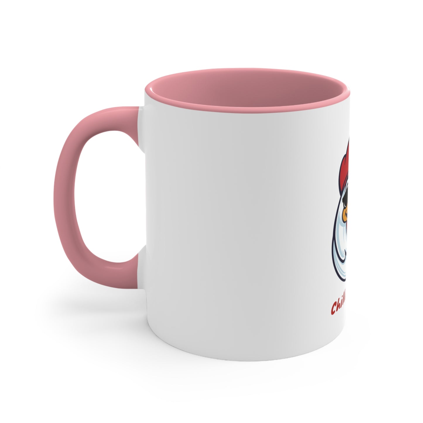 Chillin chicken. Accent Coffee Mug, 11oz