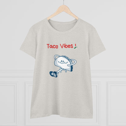 Taco Vibes! Women's Midweight Cotton Tee