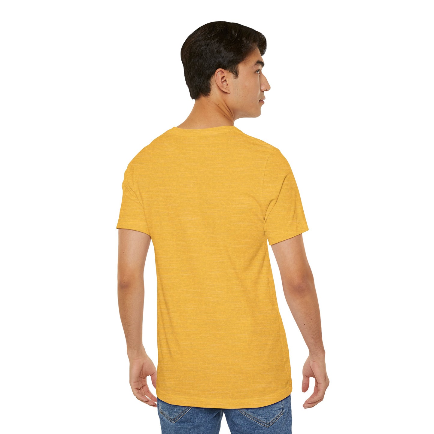 Don't Worry. Be Happy. Unisex Jersey Short Sleeve Tee
