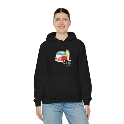 Surfs Up Dude. Unisex Heavy Blend™ Hooded Sweatshirt