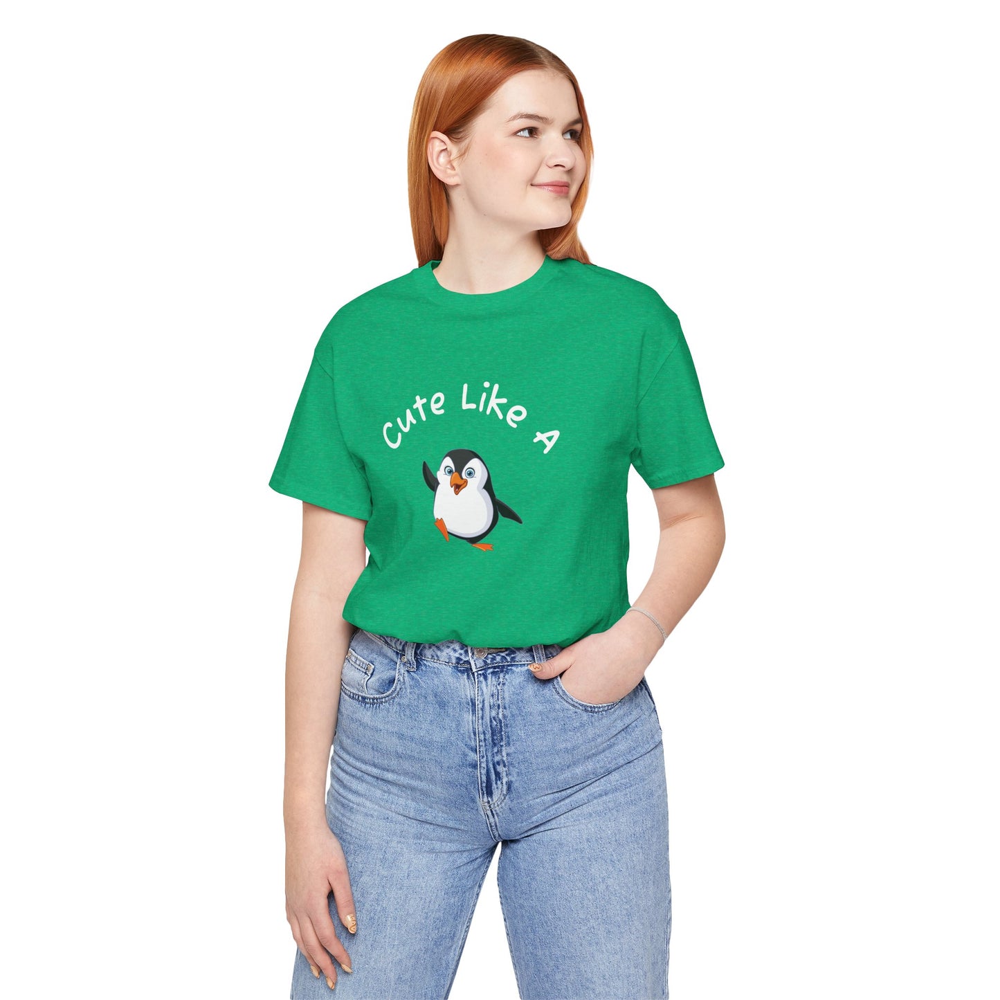Cute Like a Penguin. Unisex Jersey Short Sleeve Tee