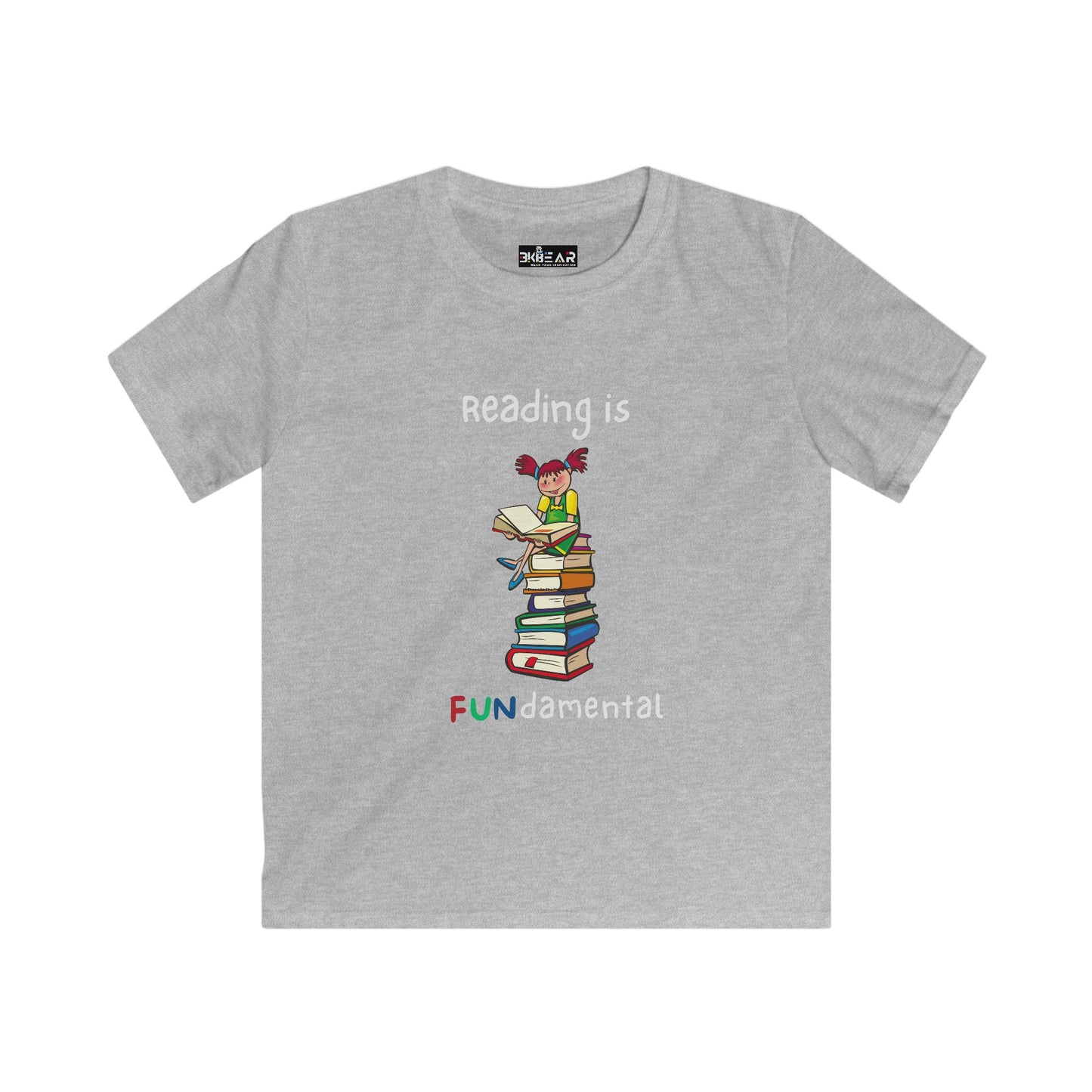 Reading is FUNdamental. Kids Softstyle Tee