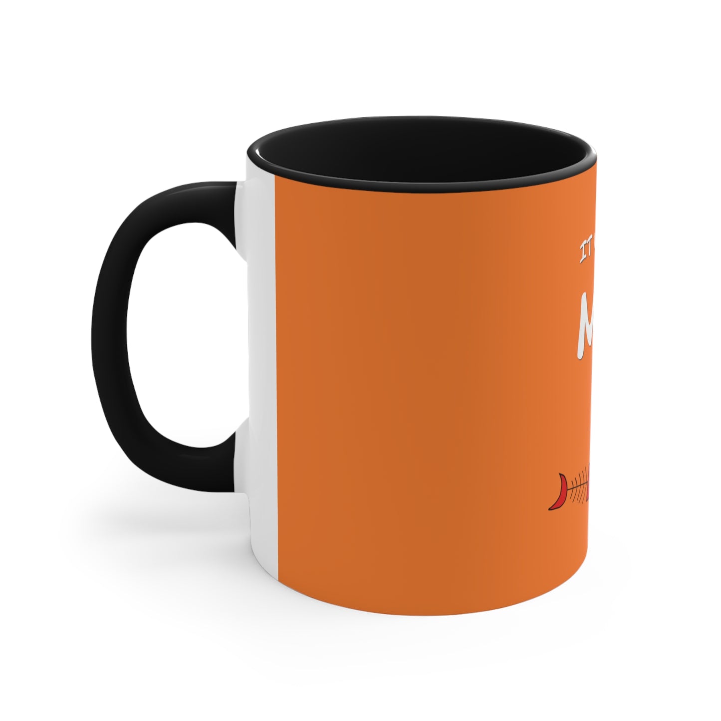 Leo The Cat Didn't Do It. Accent Coffee Mug, 11oz