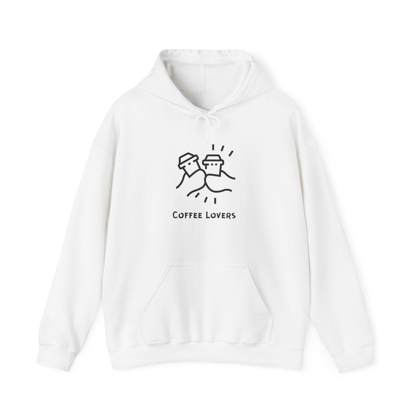 Coffee Lovers. Unisex Heavy Blend™ Hooded Sweatshirt