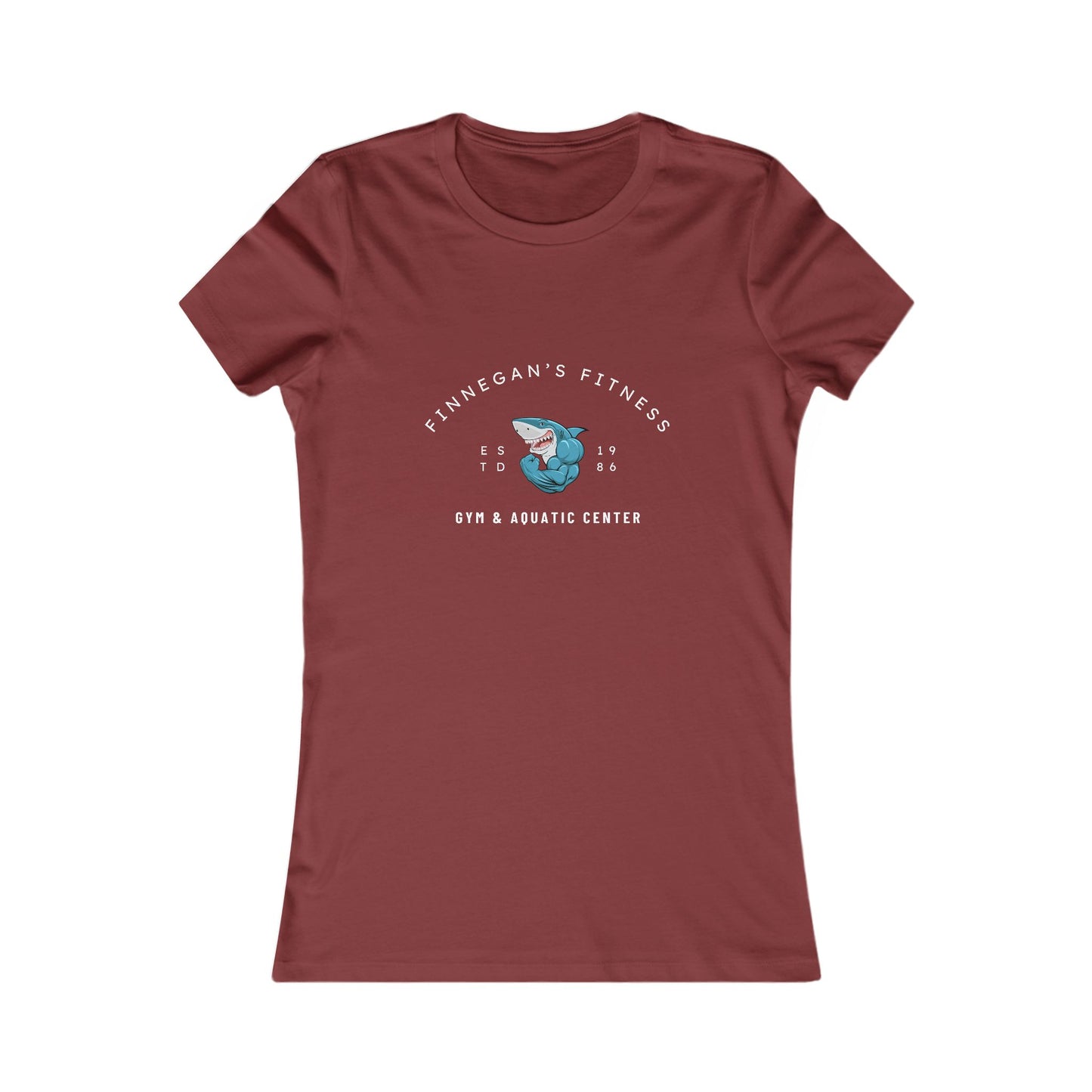 Finnegan's Fitness. Gym and Aquatic Center. Women's Favorite Tee