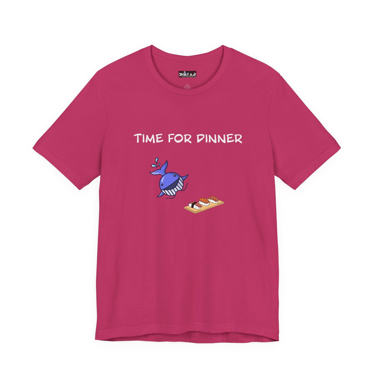 Time For Dinner. Unisex Jersey Short Sleeve Tee