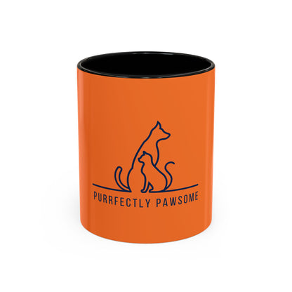 Purrfectly Pawsome. Time Coffee Mug, 11oz