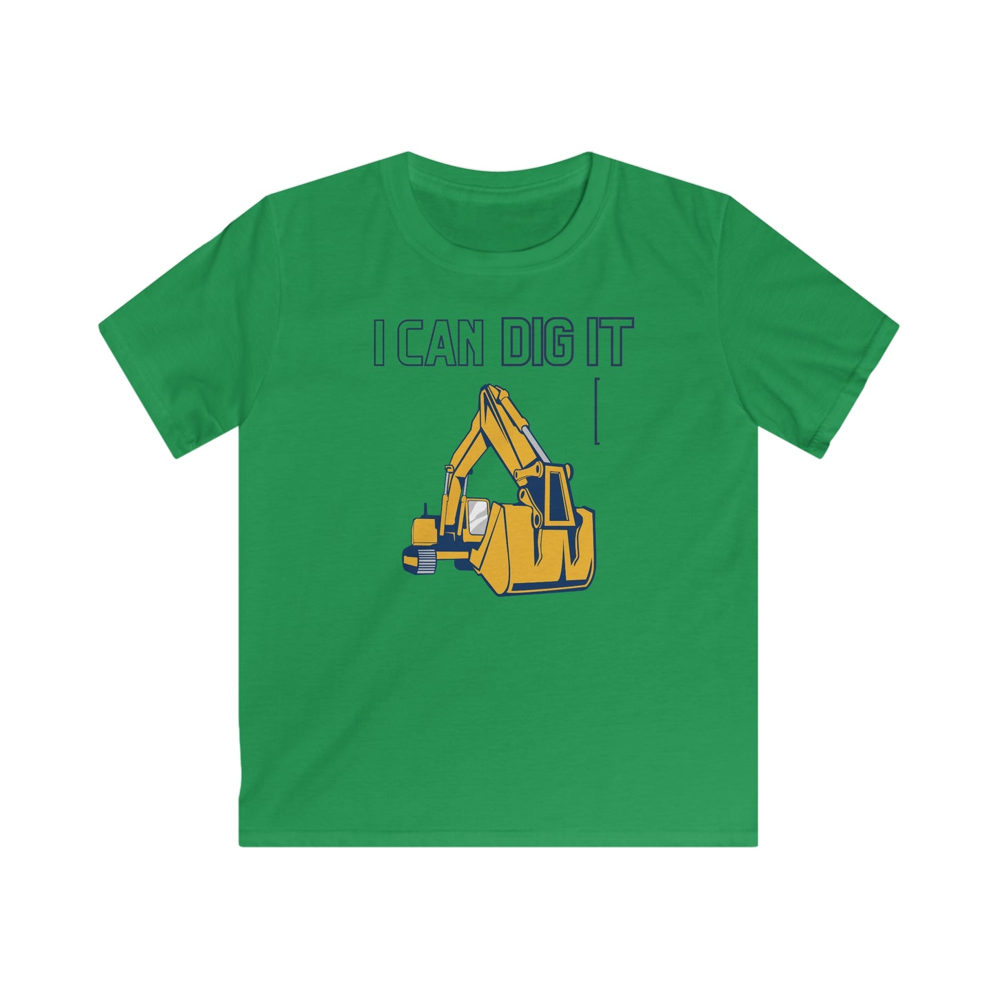 I Can Dig It. Kids Softstyle Tee