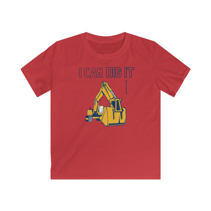 I Can Dig It. Kids Softstyle Tee