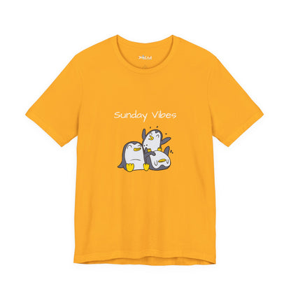 Sunday Vibes. Unisex Jersey Short Sleeve Tee