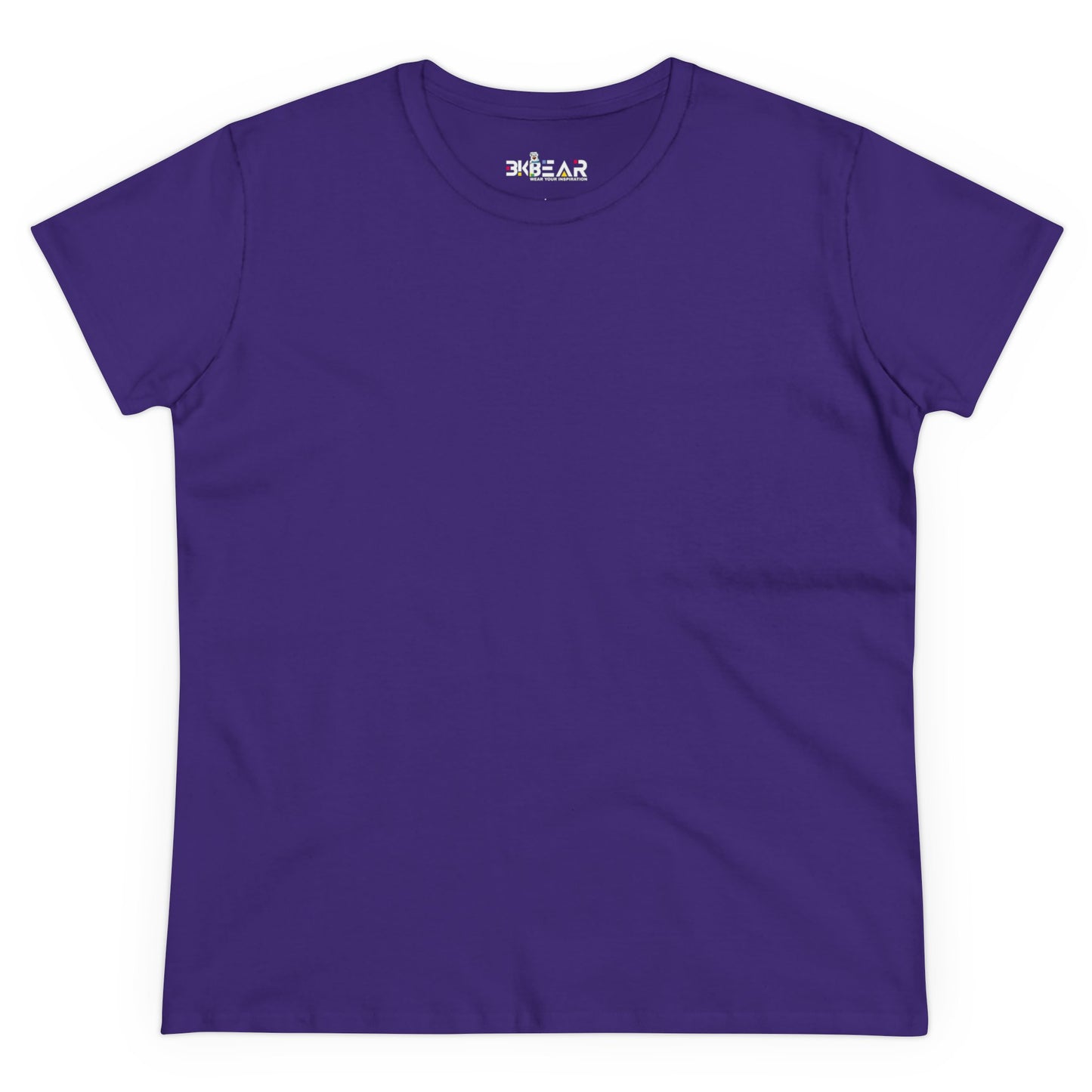Solid Ash. Women's Midweight Cotton Tee