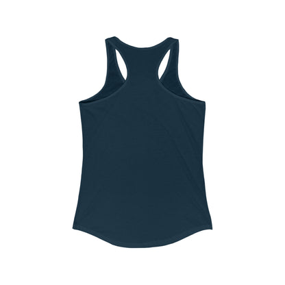 Peace, Love and Hoppiness.. Women's Ideal Racerback Tank