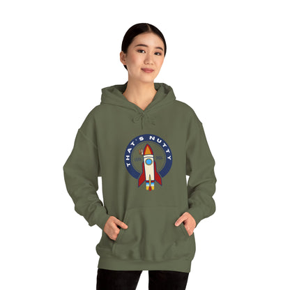 That's Nutty On A Rocket Ship Hooded Sweatshirt