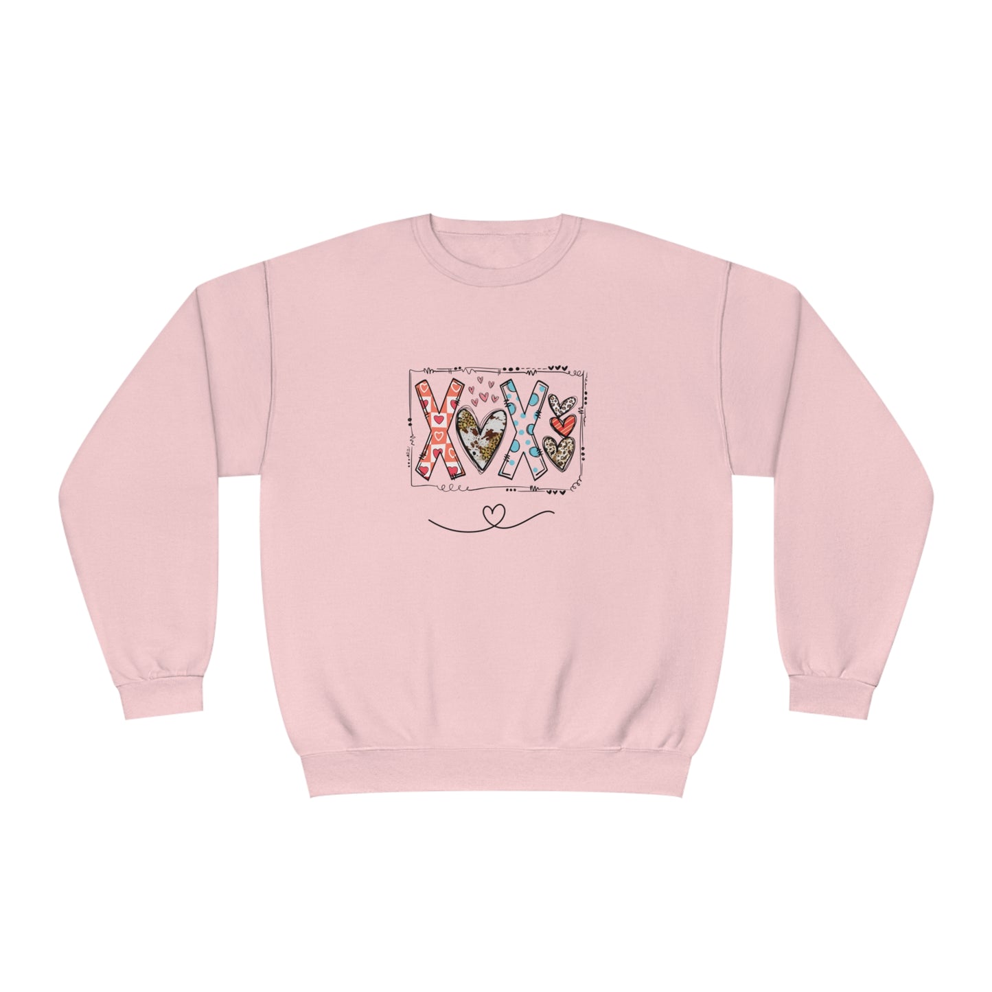 Sign of Love. XOXO. Unisex NuBlend® Crewneck Sweatshirt