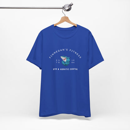 Finnegan's Fitness. Gym and Aquatic Center.  Unisex Jersey Short Sleeve Tee