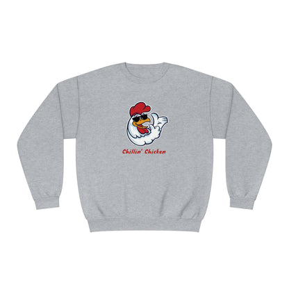 Chillin' Chicken. Unisex NuBlend® Crewneck Sweatshirt